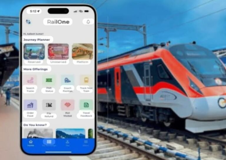 ಭಾರತೀಯ ರೈಲ್ವೆಯಿಂದ ‘ರೈಲ್‌ಒನ್’ ಸೂಪರ್ ಆ್ಯಪ್ ಬಿಡುಗಡೆ