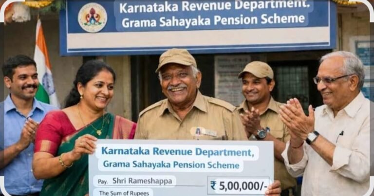 ಗ್ರಾಮ ಸಹಾಯಕರಿಗೆ ರೂ.5 ಲಕ್ಷ ಇಡಿಗಂಟು