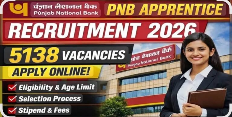 PNB Apprentice Recruitment 2026